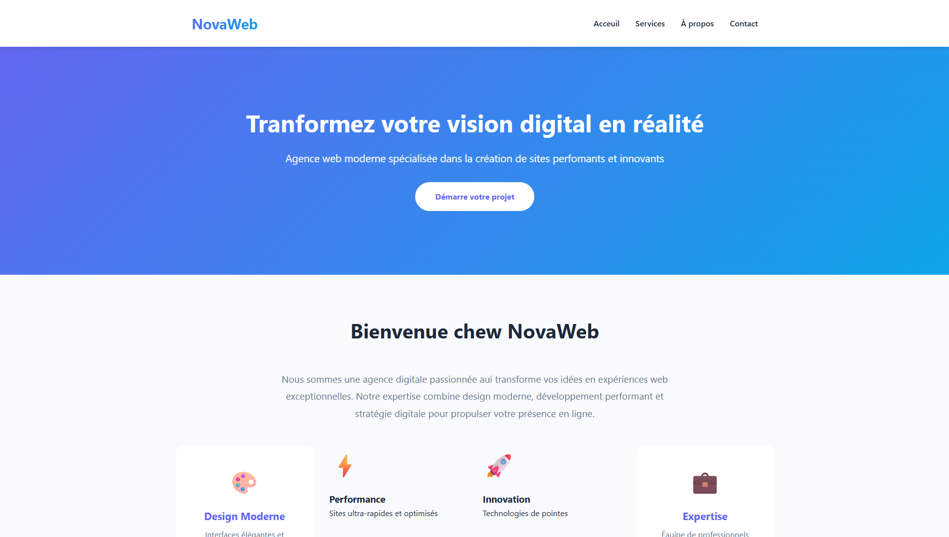 NovaWeb Agence Digitale